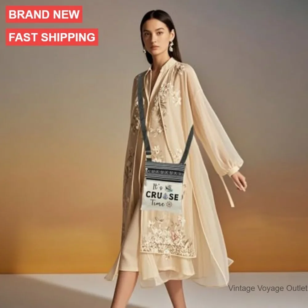 Adjustable Crossbody Bag with Dual Compartments for Essentials